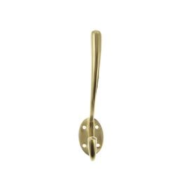 Atlantic Traditional Hat & Coat Hook - Polished Brass