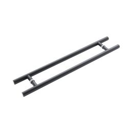 Three One Six Guardsman Pull Handles 800x32x600mm Back to Back Black - By Frelan Hardware - JMB521B