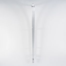 Lever Action Flush Bolt 609mm - Satin Chrome