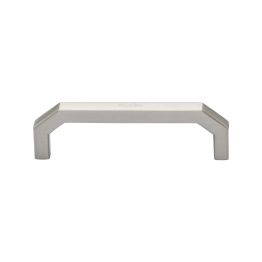 Heritage Brass Cabinet Pull Hex Angular Design 101mm CTC Satin Nickel Finish