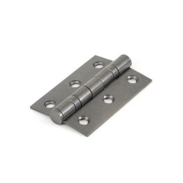 Pewter 3" Ball Bearing Butt Hinge (Pair) ss