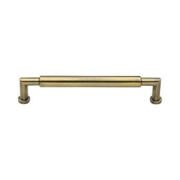 Heritage Brass Cabinet Pull Bauhaus Round Design 152mm CTC Antique Brass Finish