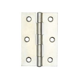Steel Plain Bearing Butt Hinges 76x50x1.65mm Zinc Plate - By Frelan Hardware - J1838-DZP