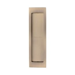 Flush Pull 197mm Antique Brass finish