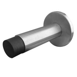 Stainless Steel Wall Mounted Door Stops 80x48mm Satin Stainless Steel - By Frelan Hardware - JSS07
