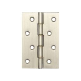 Double Phosphor Bronze Washered Hinges 102x67x2.5mm Satin Nickel - By Frelan Hardware - J9018SN