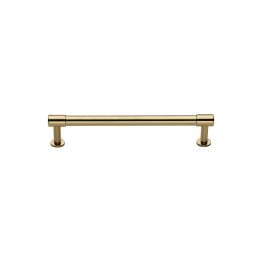 Heritage Brass Cabinet Pull Phoenix Design with 16mm Rose 96mm CTC Polished Brass finish
