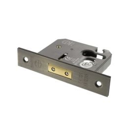 Atlantic Euro Deadlock [CE] 2.5" - Matt Antique Brass