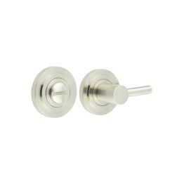 Burlington Easy Turn & Release Stepped Rose Satin Nickel - By Frelan Hardware - BUR-82SN-52SN