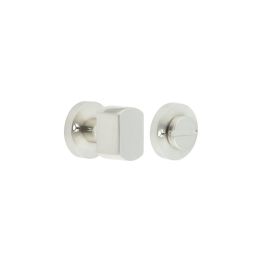 Contemporary Satin Nickel Turn & Release for Mortice Knobs - By Frelan Hardware - JV813SN