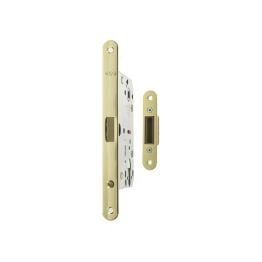 AGB Polaris 2XT Magnetic Euro Profile Sashlock 60mm backset - Polished Brass