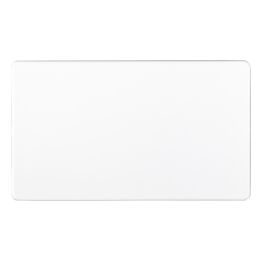 Eurolite Concealed 3mm Double Blank Plate White