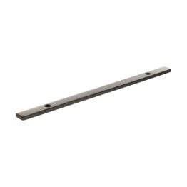 Millhouse Brass Long Narrow Cabinet Handle Backplate 160mm - Urban Dark Bronze