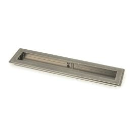 Pewter 250mm Art Deco Rectangular Pull