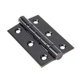 Black 3" Ball Bearing Butt Hinge (Pair) ss