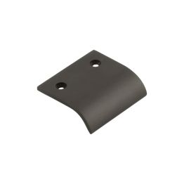 Burlington 50mm Dark Bronze Curved Edged Pull - By Frelan Hardware - BUR920DB
