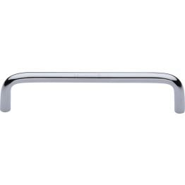 Heritage Brass Cabinet Pull Wire Design 128mm CTC Polished Chrome Finish