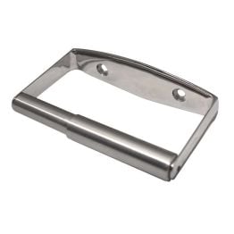 Stainless Steel Toilet Roll Holder 136x78mm Satin Stainless Steel - By Frelan Hardware - JSS102