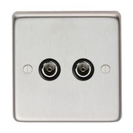 SSS Double TV Socket