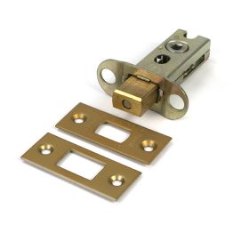 Satin Brass 2½" Heavy Duty Tubular Deadbolt