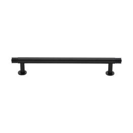Heritage Brass Cabinet Pull Contour Design with 16mm Rose 160mm CTC Matt Bronze finish