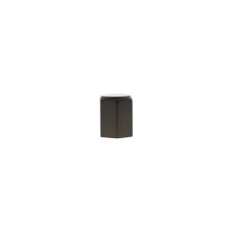 Millhouse Brass Pennington Hexagonal Cylinder Cabinet Knob Handle - Urban Dark Bronze