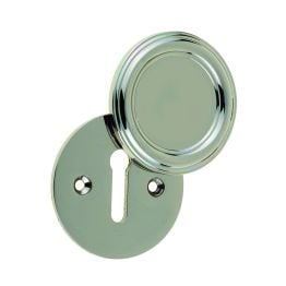 Jedo Parisian Covered Escutcheon 42mm Polished Nickel - By Frelan Hardware - JV605PN