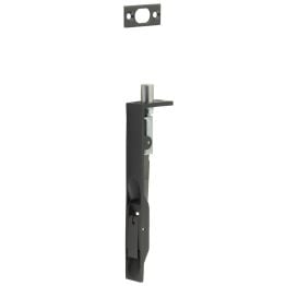 Stainless Steel Flush Bolts JSS50 Dark Bronze 150mm x 20mm Square Forend - By Frelan Hardware - JSS50DB