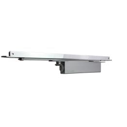 Rutland ITS.11205 Concealed Cam Action Door Closer c/w SA Connector Bar, Polished Nickel Plate