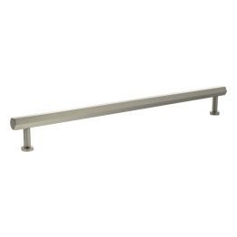 Millhouse Brass Pennington Hexagonal T-Bar Cabinet Pull Handle 320mm - Satin Nickel