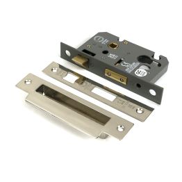 Polished Nickel 2½" Euro Profile Sash Lock