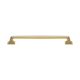Heritage Brass Door Pull Handle Durham Design 345mm Satin Brass Finish