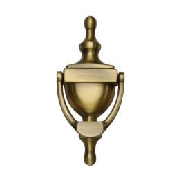Heritage Brass Urn Knocker 6" Antique Brass finish