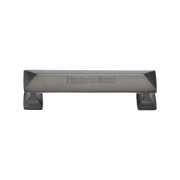Heritage Brass Cabinet Pull Pyramid Design 96mm CTC Matt Bronze Finish