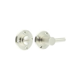 Burlington Easy Turn & Release No Rose Satin Nickel - By Frelan Hardware - BUR82SN
