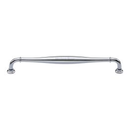 Heritage Brass Cabinet Pull Henley Traditional Design 203mm CTC Polished Chrome Finish