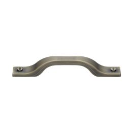 Bureau Kitchen Cabinet Pull Handle Distressed Brass Finish