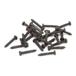 Beeswax 4 x 3/4'' Round Head Screws (25)