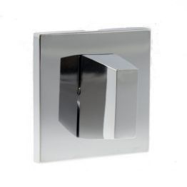 Tupai Rapido 5S Line WC Turn and Release *for use with ADBCE* on 5mm Slimline Square Rose - Bright Polished Chrome