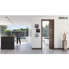 Ermetika EvoKit Pocket Door System 686x1981 Door 100mm WT - Raw Wood