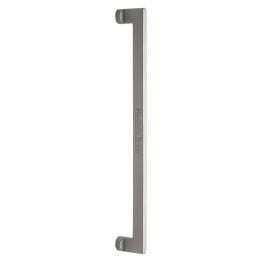 Heritage Brass Door Pull Handle Apollo Design 460mm Satin Nickel Finish