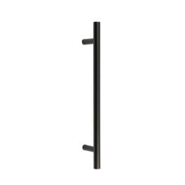 Nero Guardsman Pull Handles 400x19mm Bolt Through Black - By Frelan Hardware - JMB219B