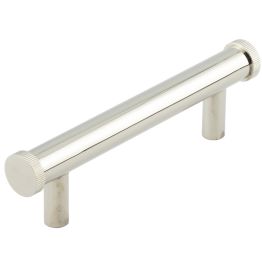 Hoxton Thaxted Cabinet Handles 96mm Ctrs Polished Nickel - By Frelan Hardware - HOX250PN