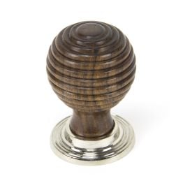 Rosewood and PN Beehive Cabinet Knob 38mm