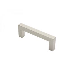 Square Mitred Pull Handle - Satin Stainless Steel
