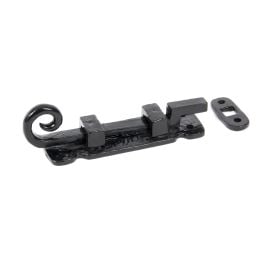 Black 4" Cranked Monkeytail Bolt
