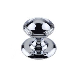 Jedo Belgravia Centre Door Knobs 66mm Polished Chrome - By Frelan Hardware - JV59PC