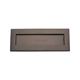 Heritage Brass Letterplate 10" x 4" Matt Bronze finish