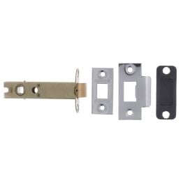 Atlantic Heavy Duty Bolt Through Tubular Latch 4" - Polished Chrome
