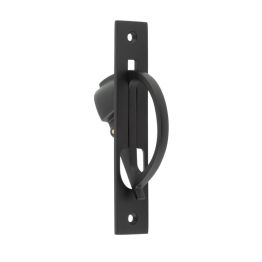 Burlington Sliding Door Edge Pull Black - By Frelan Hardware - BUR280MB